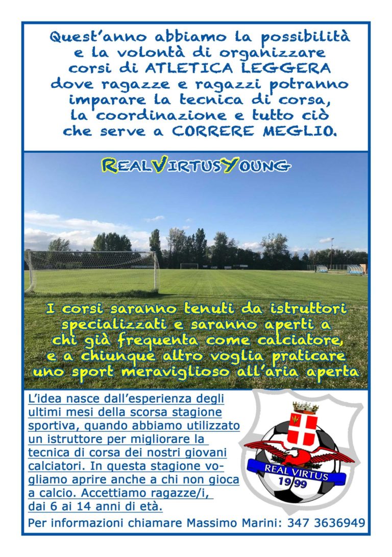 volantino atletica